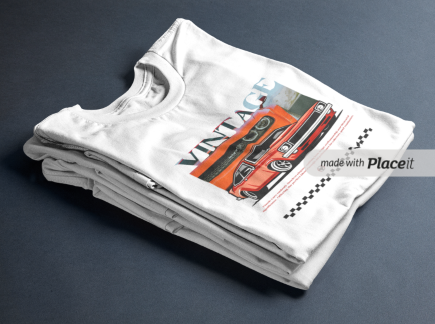 Vintage Ride Tee/W - Classic Crew T-Shirt