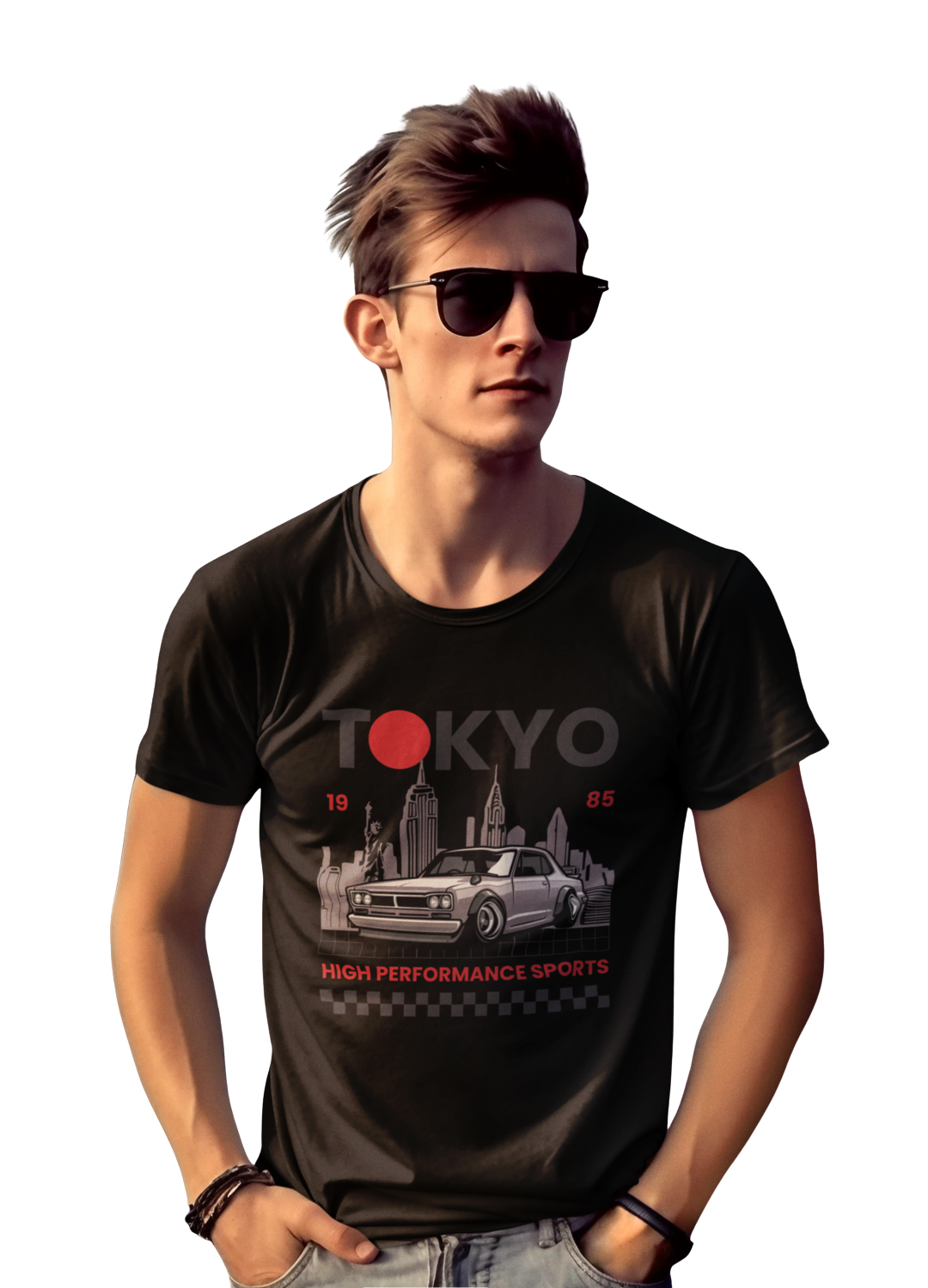 Tokyo Classic Crew T-Shirt/B