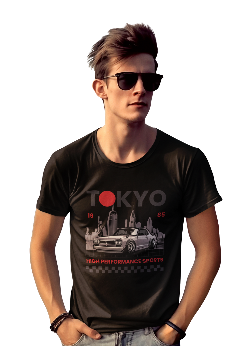 Tokyo Classic Crew T-Shirt/B