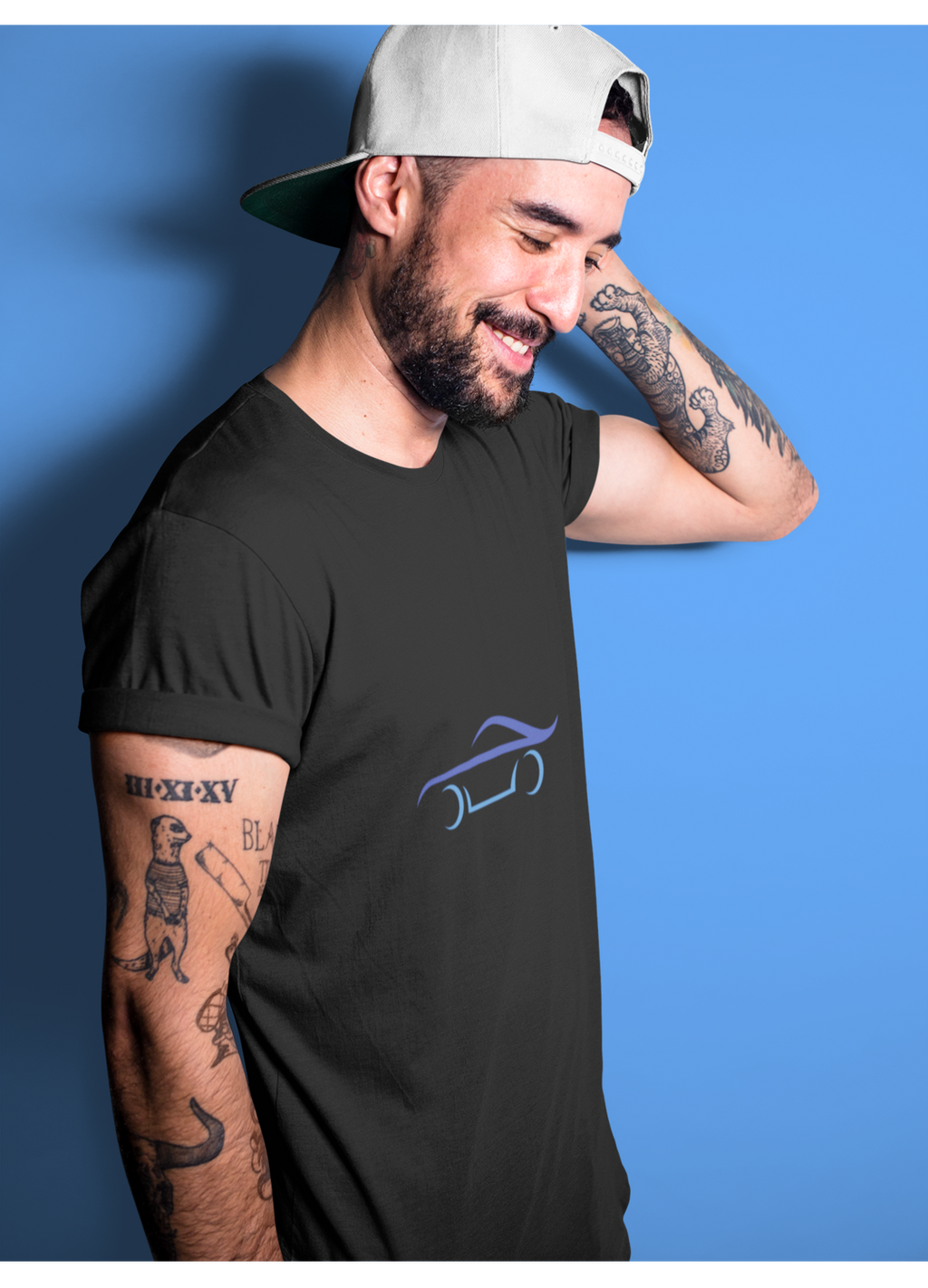 Car Print/B  Classic Crew T-Shirt